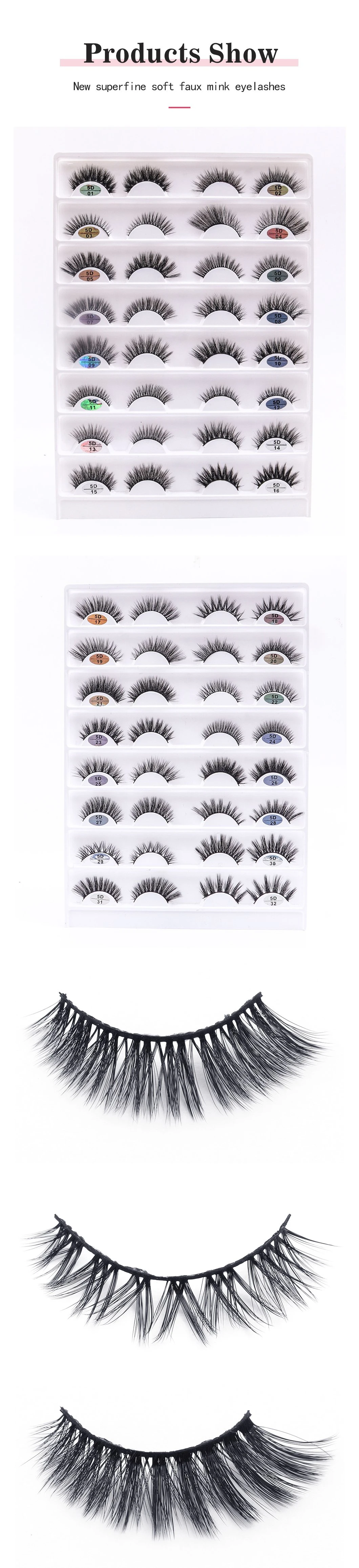 Free Sample 100% Cruelty Free Vegan 3D Fiber Lashes Unique Private Label Packaging Faux Mink Silk Lashes Vegan Eyelashes