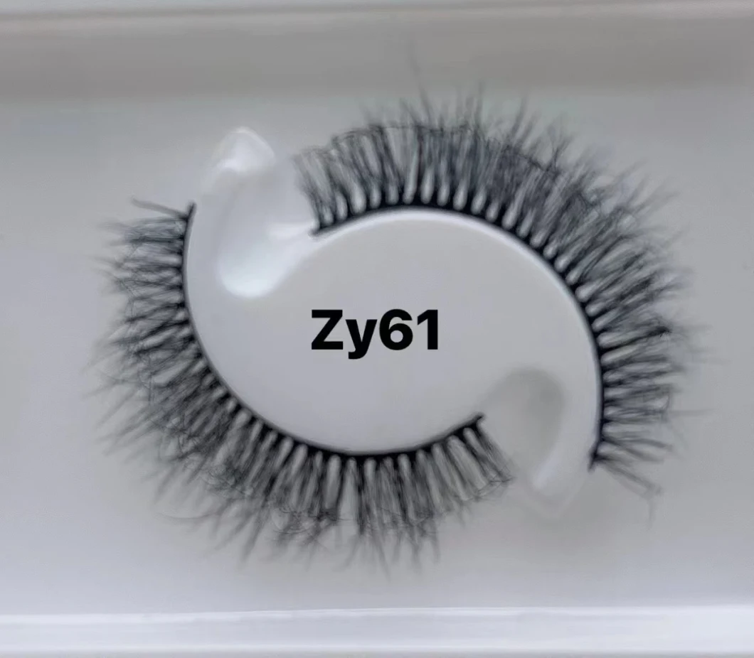 The Most Comfortable Band Super Natural Lashes Weightless Vegan Synthetic Fiber False Eyelashes Faux Mink