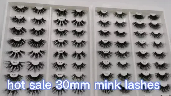 Private Label 25 mm Wimpernverpackungsbox, kundenspezifischer Wimpernverkäufer, falsche Wimpern, 3D-Nerz