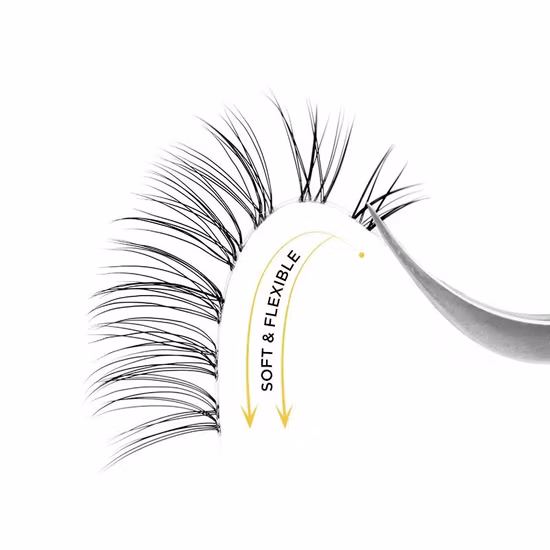 Heiße Verkaufs-Baumwollband-Kunsthaar-falsche Wimpern DIY Spaß-Wimpern